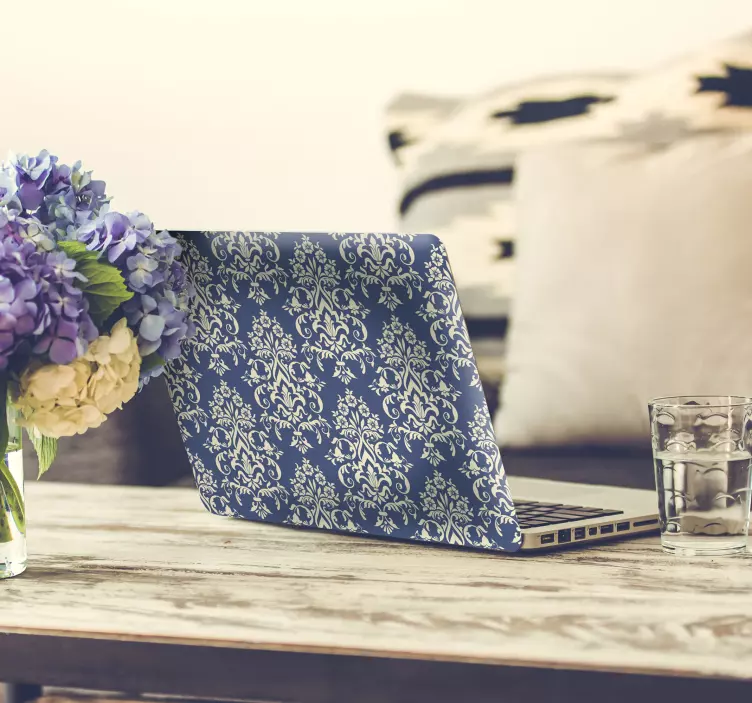 Tapisserie laptop aufkleber - TenStickers