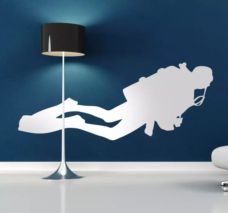 Taucher Aufkleber - TenStickers