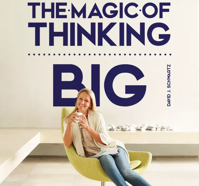 Thinking Big Sticker - TenStickers