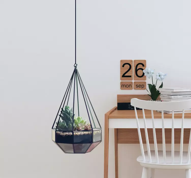 Topfpflanze Wandtattoo - TenStickers