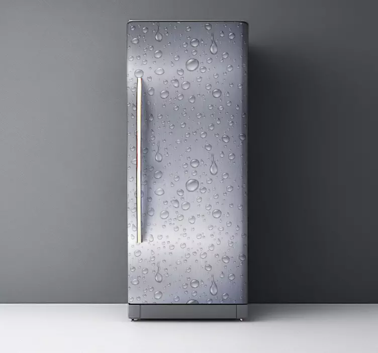 Aufkleber Kühlschrank Tropfen Design - TenStickers