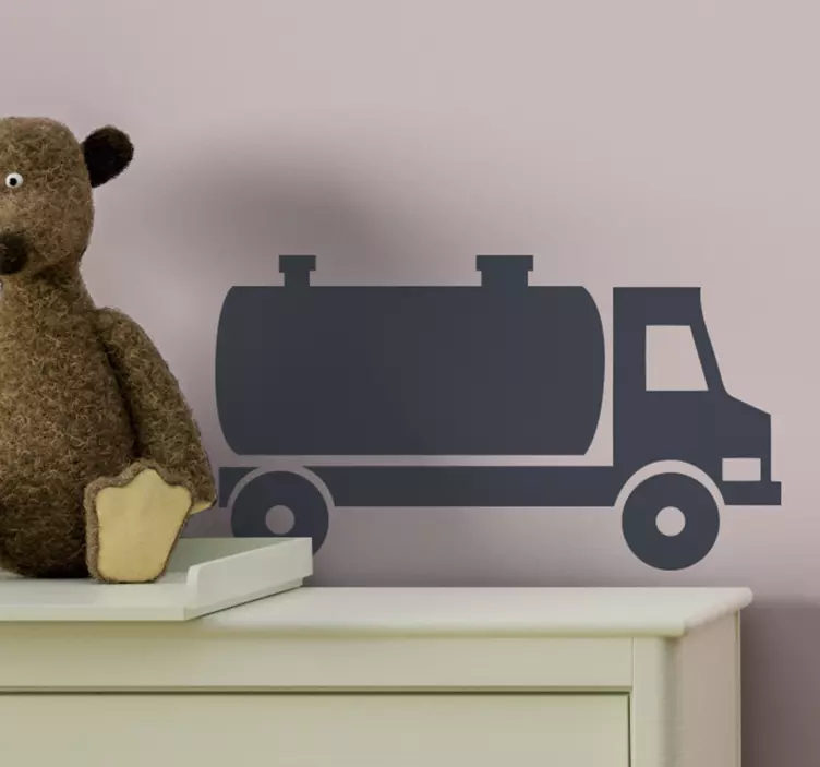 Tuning Aufkleber klassische lkw-silhouette - TenStickers