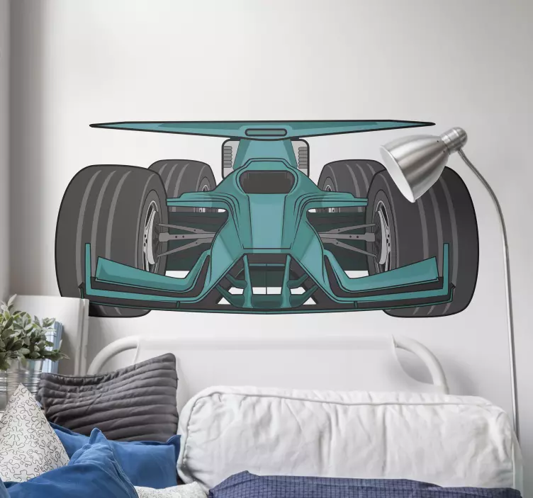 Tuning Aufkleber stylisches rennauto - TenStickers