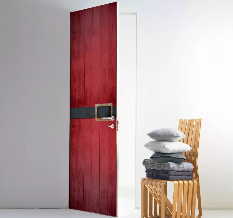 Türaufkleber Weihnachtsmann Weihnachten Tür - TenStickers