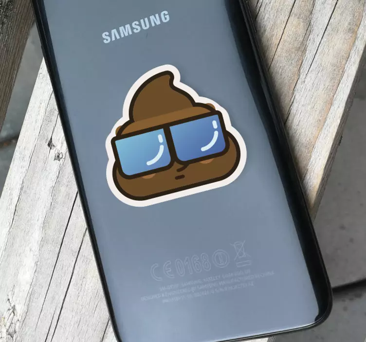 verschiedene Aufkleber Kackhaufen Samsung - TenStickers