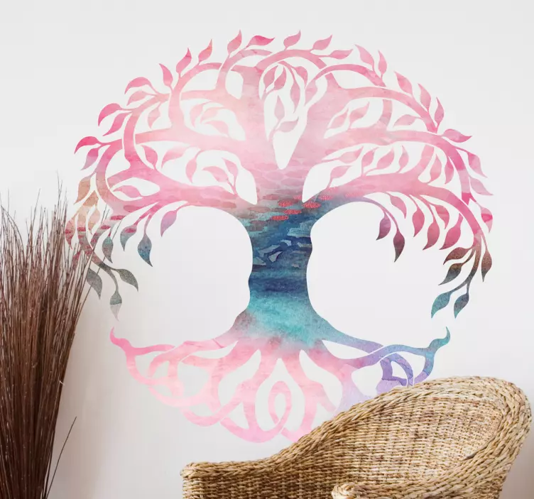 Wandtattoo mystischer Baum - TenStickers