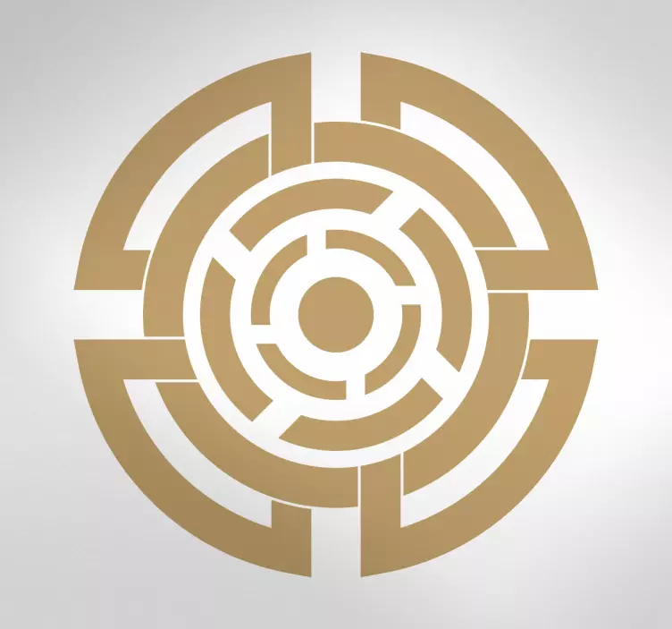 Wandtattoo zierendes keltisches Symbol - TenStickers