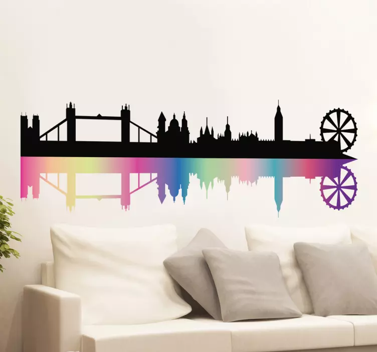 Wandtattoo Skyline London - TenStickers