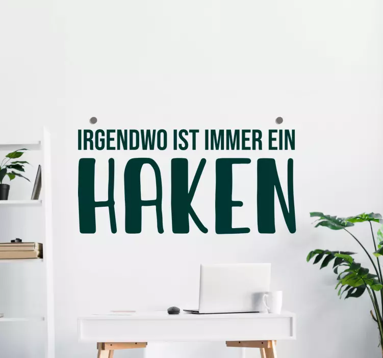 Wandtattoo Garderobe Schöner einfarbiger satz - TenStickers