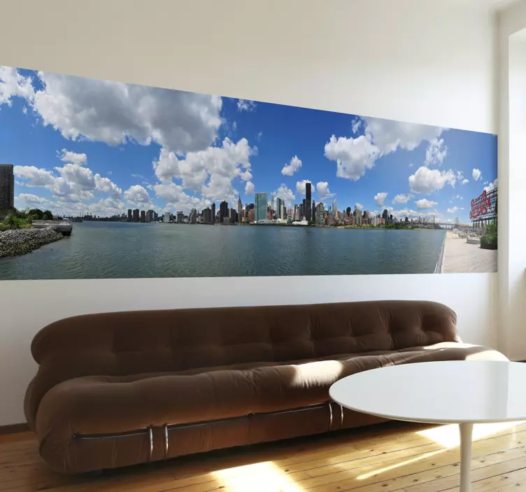 Wandtattoo Aussicht auf Manhatten - TenStickers