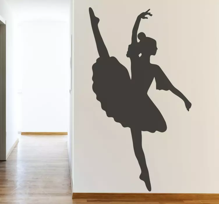 Wandtattoo Ballerina Schwanensee - TenStickers
