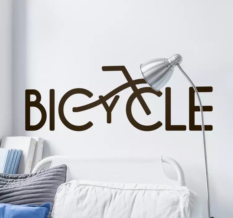 Wandtattoo Bicycle - TenStickers