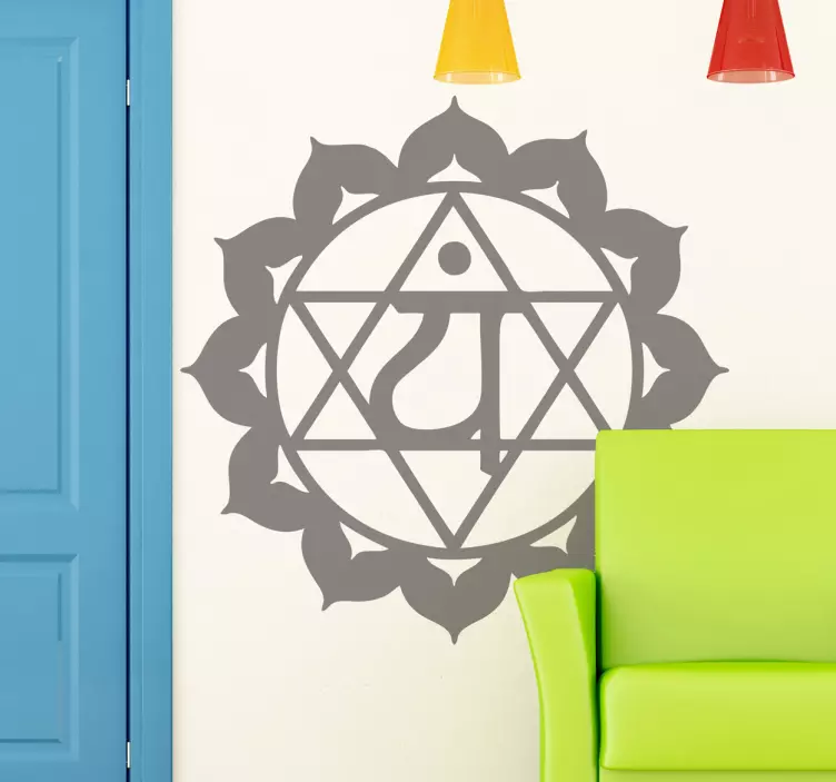 Wandtattoo Chakra Anahata - TenStickers