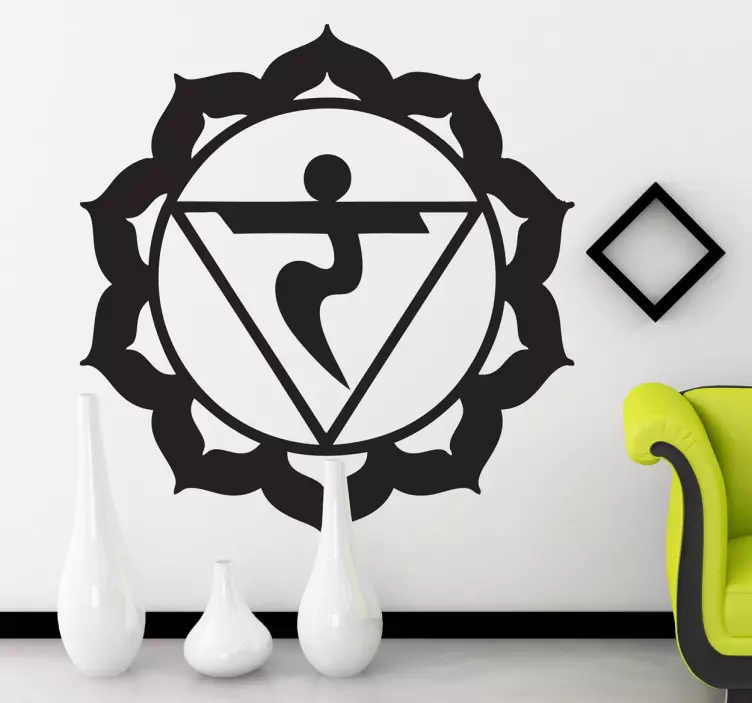 Wandtattoo Chakra Manipura - TenStickers