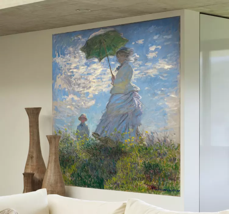 Wandtattoo Claude Monet - TenStickers