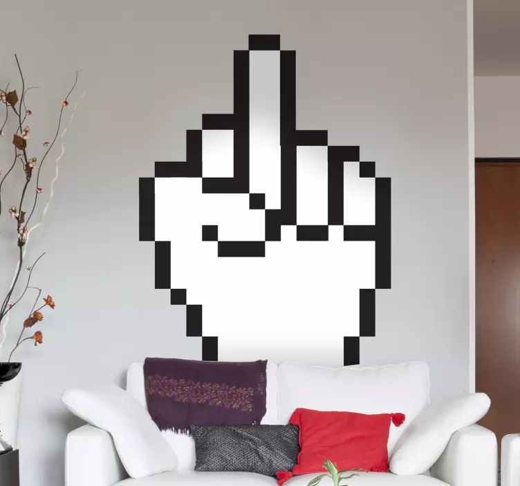 Wandtattoo Cursor "Fuck you" - TenStickers