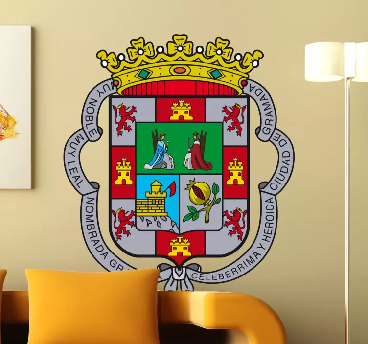 Wandtattoo Emblem Granada - TenStickers
