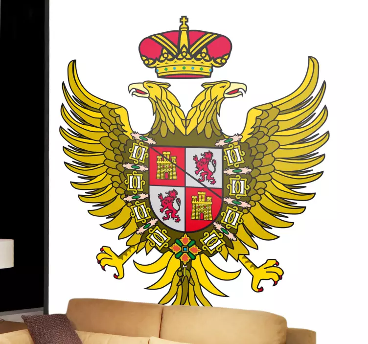 Wandtattoo Emblem Toledo - TenStickers