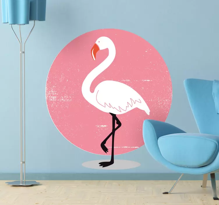 Wandtattoo Flamingo - TenStickers