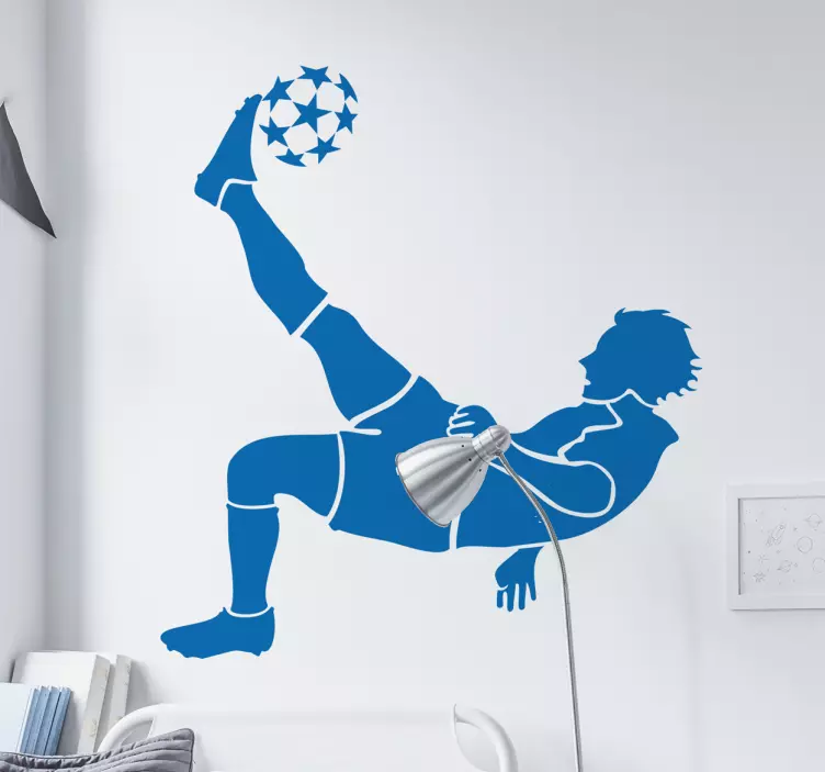 Wandtattoo Fußball Champions League - TenStickers