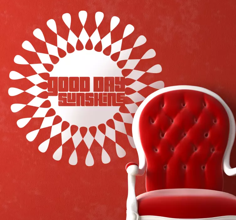 Wandtattoo good day sunshine englisch - TenStickers