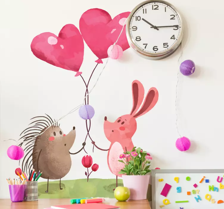 Wandtattoo Kinderbuch Charaktere - TenStickers