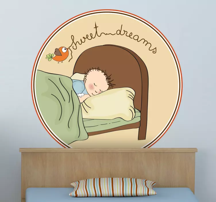 Wandtattoo Kinderzimmer Sweet Dreams - TenStickers