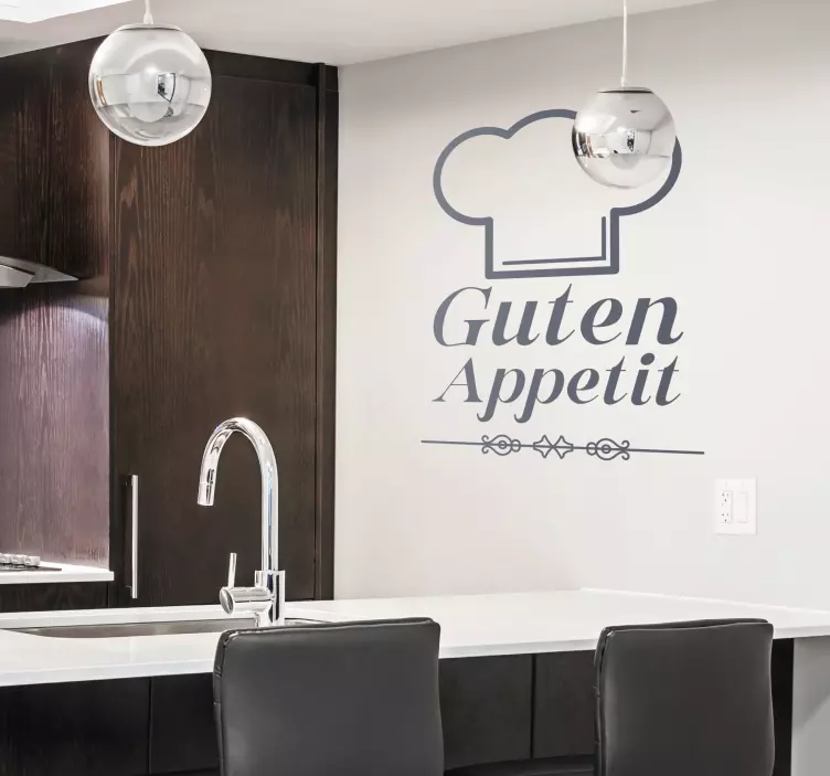 Wandtattoo Küche Guten Appetit Spruche - TenStickers