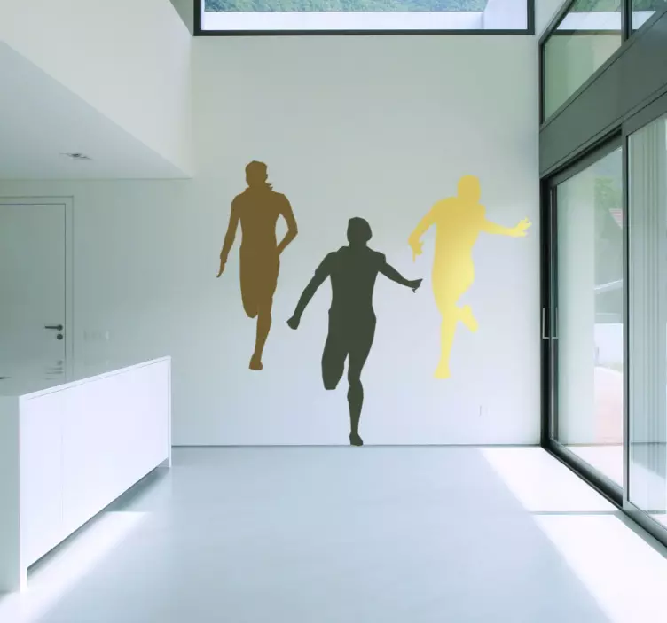 Wandtattoo Läufer - TenStickers