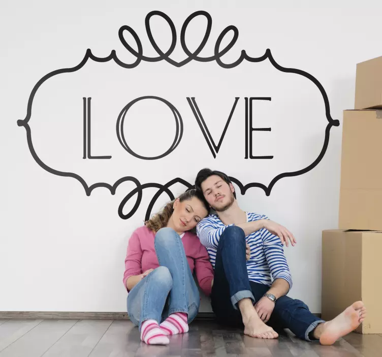 Wandtattoo Liebe Love - TenStickers