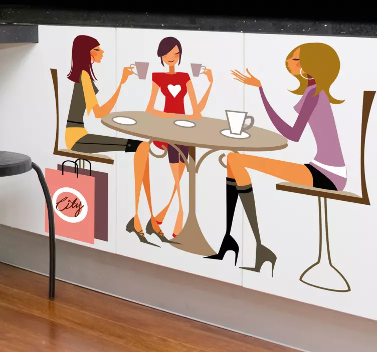 Wandtattoo Mädelstag - TenStickers