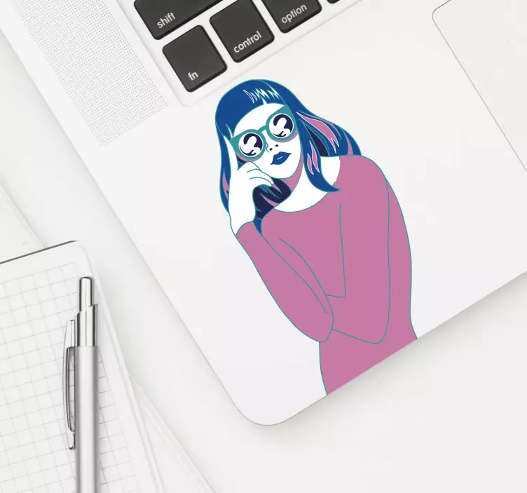 Wandtattoo Menschen Modern Girl - TenStickers