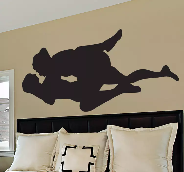 Wandtatttoo wohnzimmer schlafzimmer missionarstellung - TenStickers