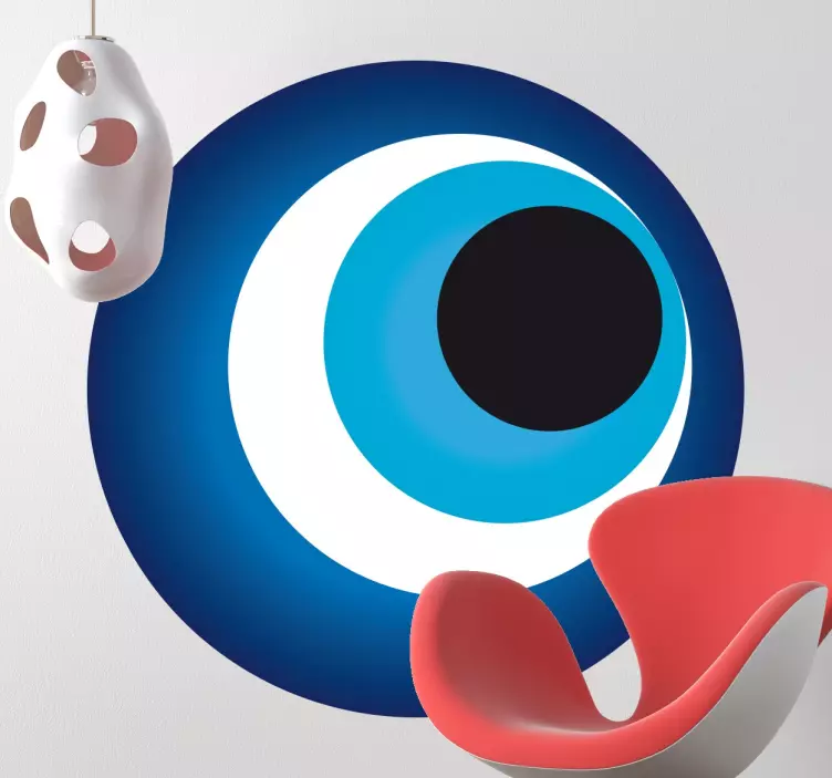 Wandtattoo Nazar Amulett - TenStickers