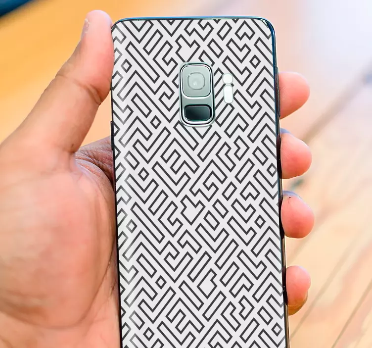 Wandtattoo Ornament Labyrinth Samsung - TenStickers