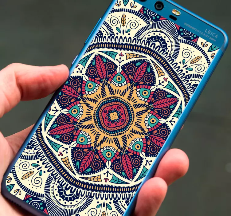 Wandtattoo Ornament Mandala Huawei - TenStickers