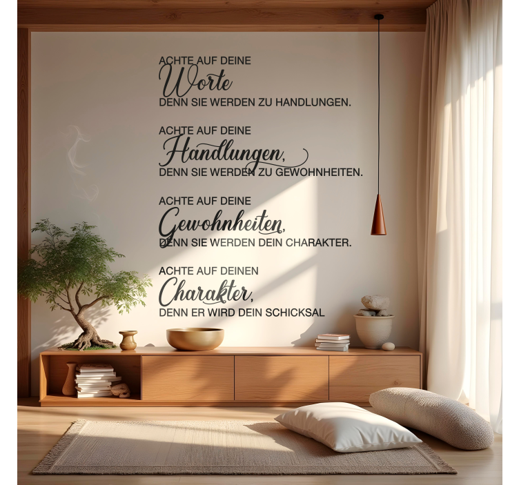 Wandtattoo passt auf - TenStickers