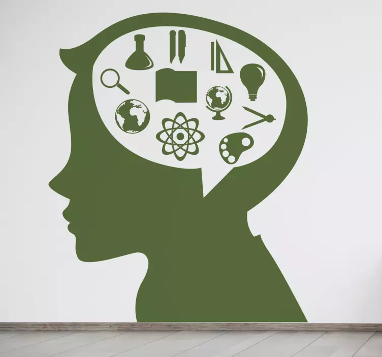 Wandtattoo Schule Lernen - TenStickers