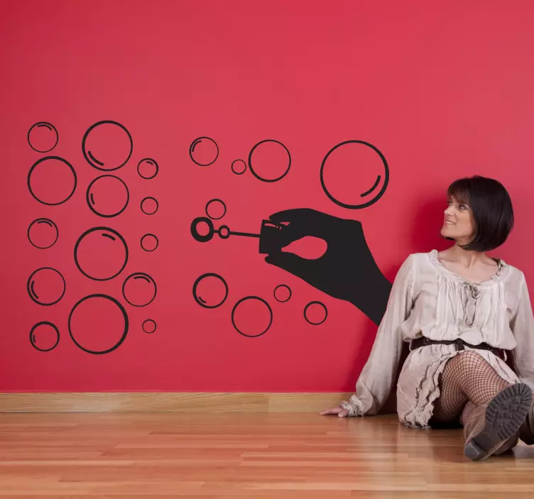 Wandtattoo Seifenblasen - TenStickers