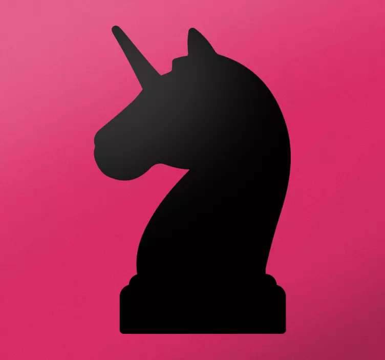 Wandtattoo Silhouette Einhorn - TenStickers