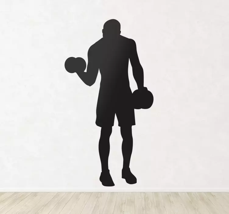 Wandtattoo Silhouette Sportler - TenStickers
