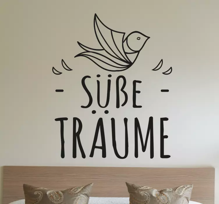 Wandtattoo Süße Träume - TenStickers
