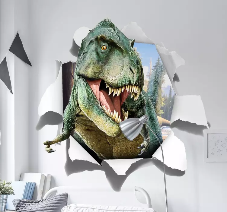 3D Wandtattoo T-Rex - TenStickers
