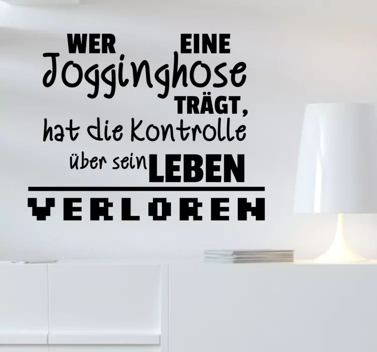 Wandtattoo Zitat Karl Lagerfeld - TenStickers