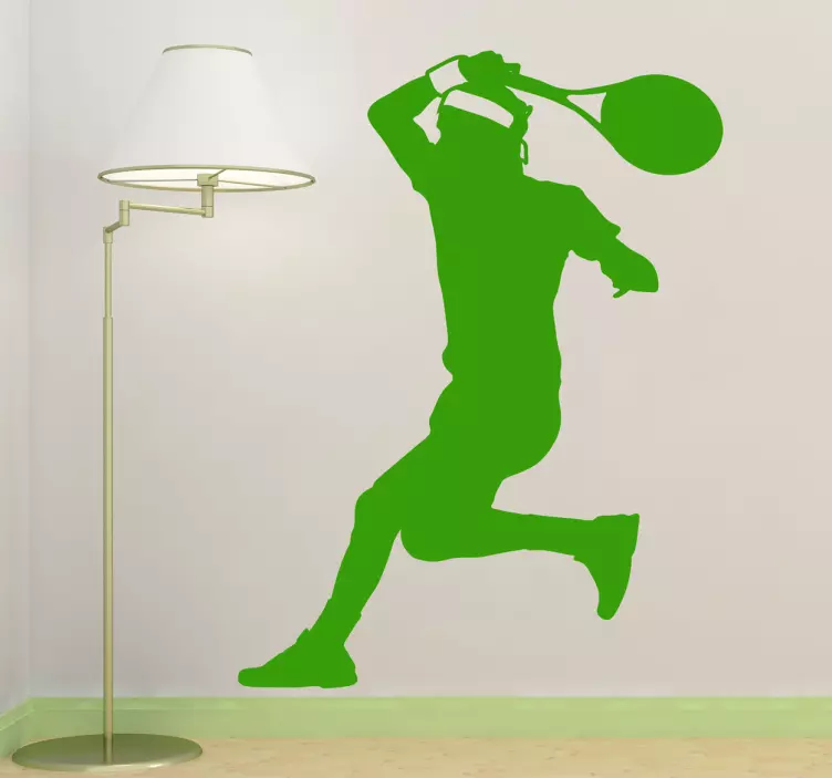 Wandttattoo Tennisspieler - TenStickers