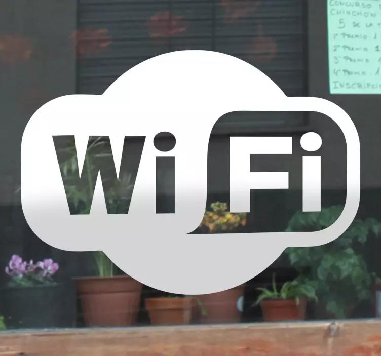 Aufkleber Wifi Logo - TenStickers