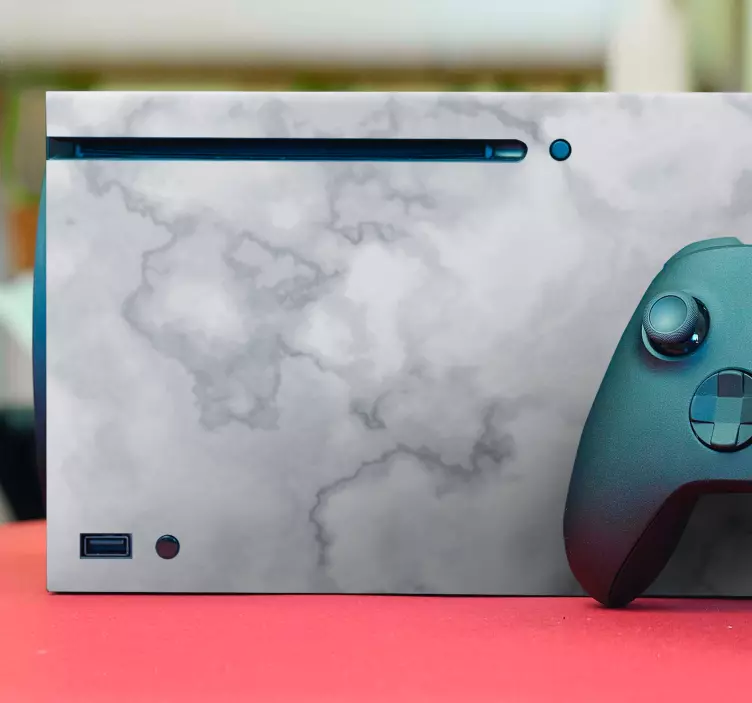 Xbox Aufkleber Weiße marmorstruktur - TenStickers