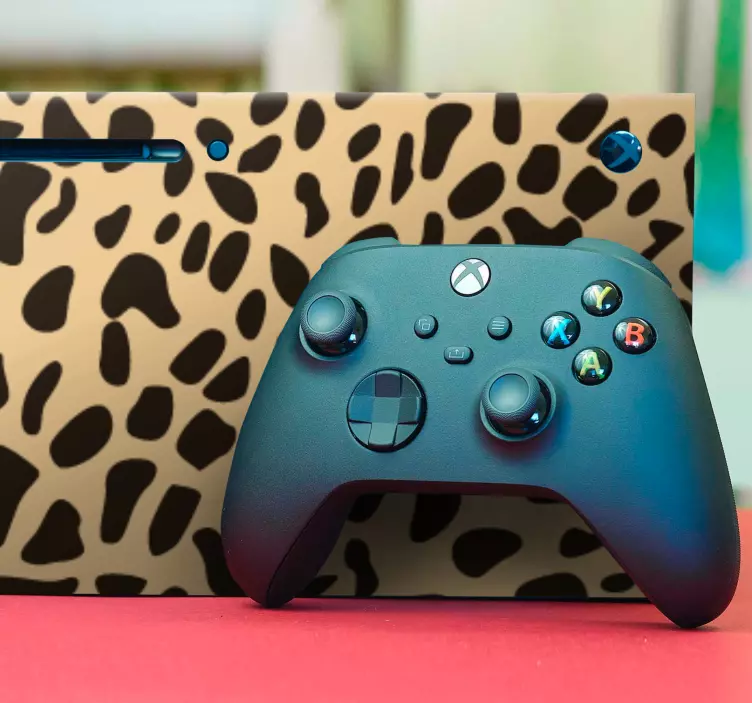 Xbox Skin animal-print-stil - TenStickers