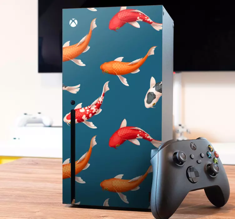 Xbox Skin koi-fisch-muster - TenStickers