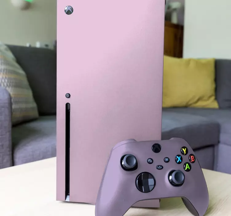 Xbox skin in einfarbigem pink - TenStickers